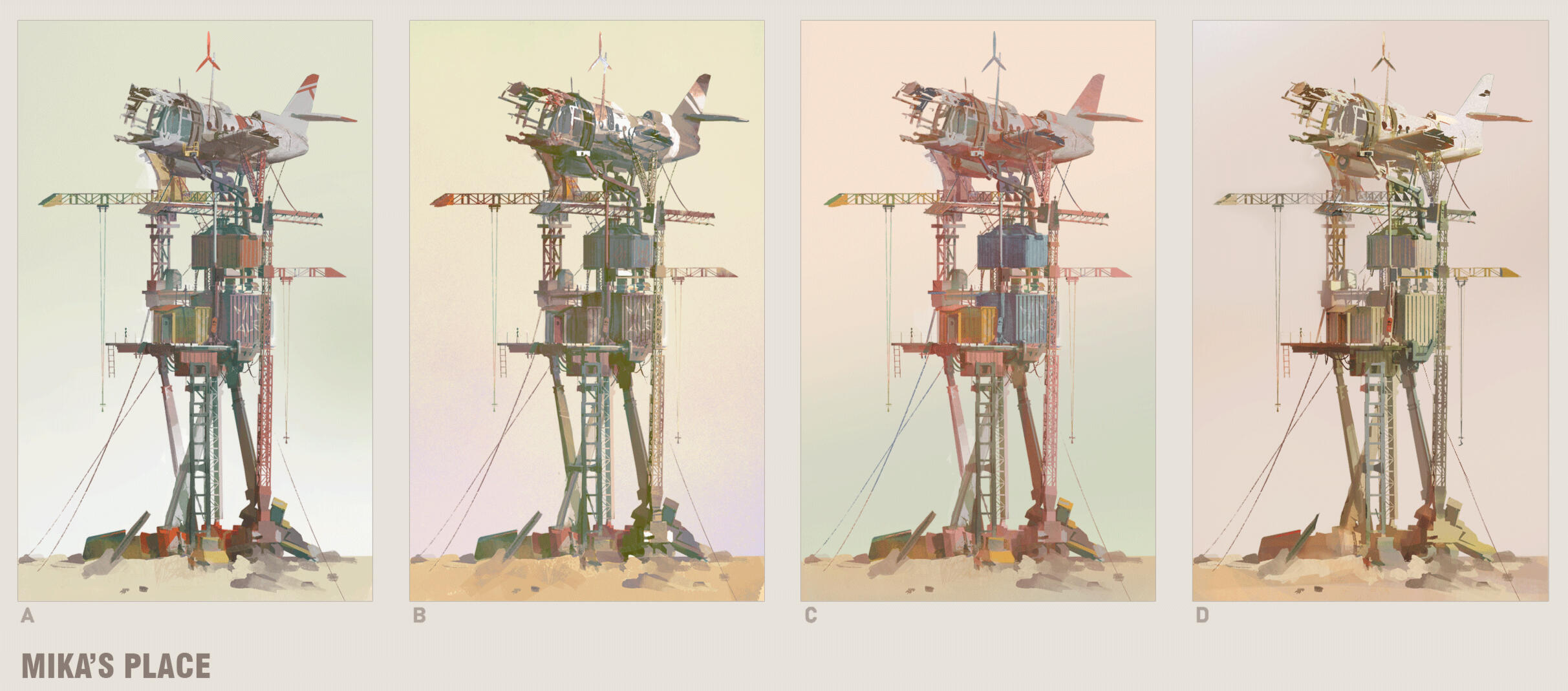 Colour experiment for Mika's Home