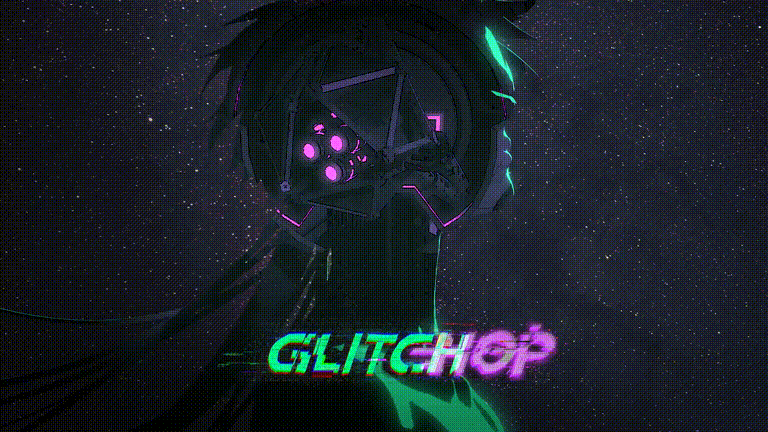 Main title design for a video game project