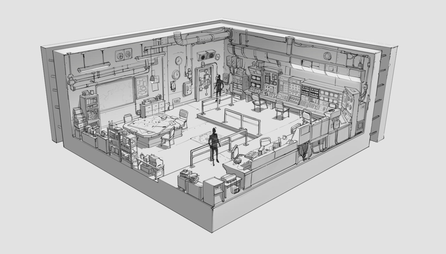 Underground bunker Concept